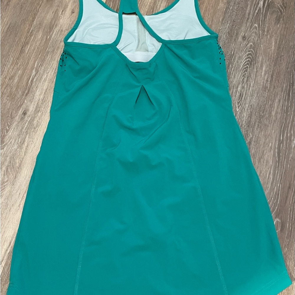 Women’s Title Nine Nimblene workout athletic dress in green M - Picture 5 of 5